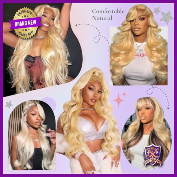 30 Inch Human Hair Lace Front Wig 13x6 Body Wave 200% Density main image 4